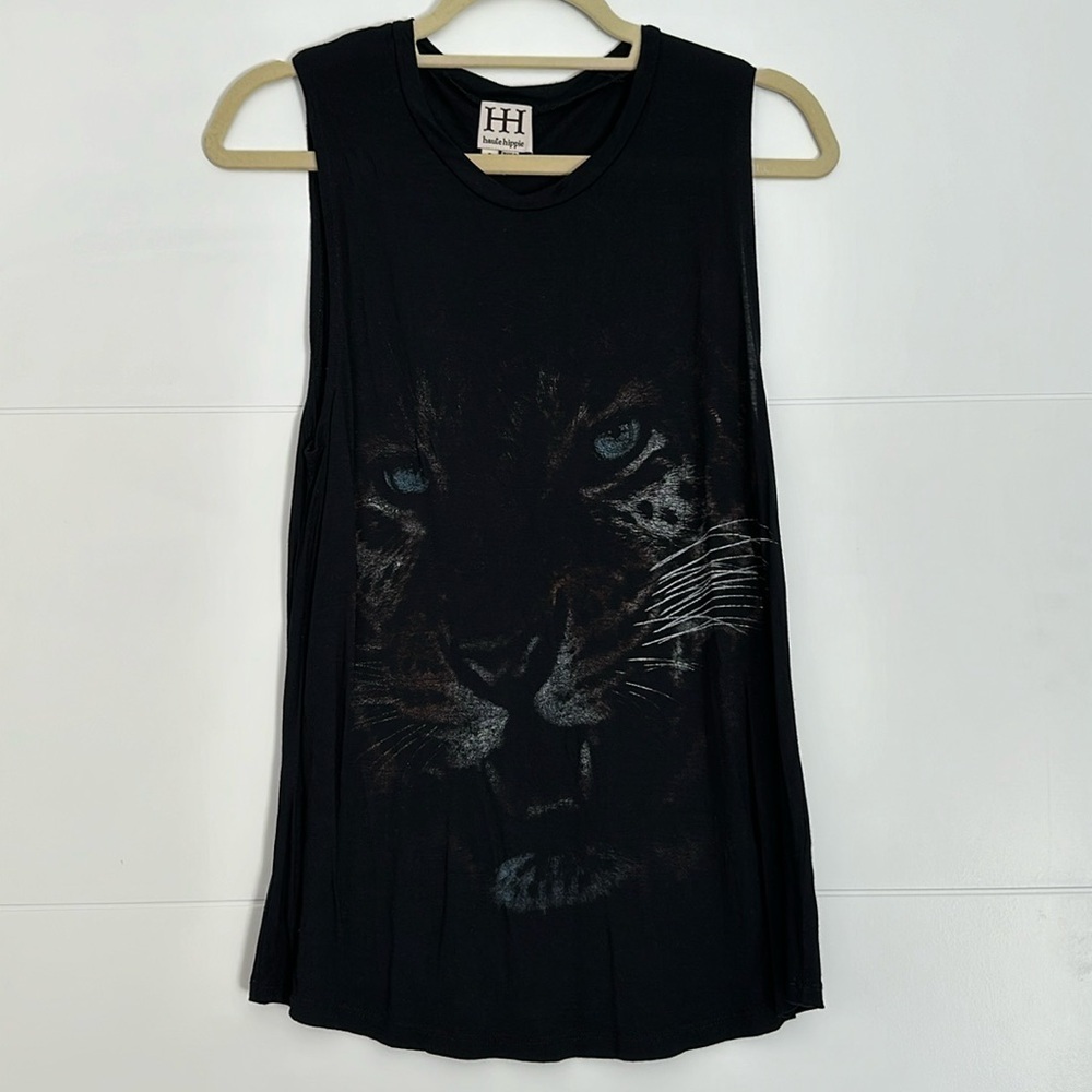 Haute Hippie Tiger Tank Top